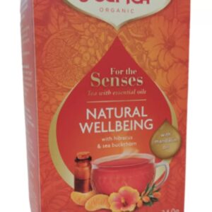 Yogi Tea For the Senses Natural Wellbeing Bio met etherische oliën - 1 pakje van 17 theezakjes