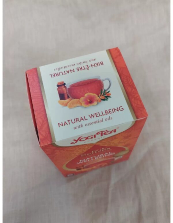 Yogi Tea For the Senses Natural Wellbeing Bio met etherische oliën - 1 pakje van 17 theezakjes - Image 3