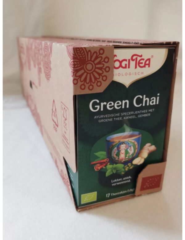 Yogi tea Green Chai - tray: 6 stuks - Image 3