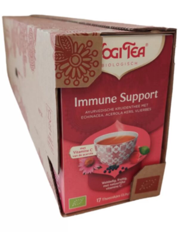 Yogi tea Immune Support Biologisch - tray: 6 stuks - Image 2