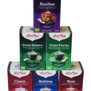 Yogi Tea Zonder Zoethout - 6 verschillende smaken zonder Zoethout - Bloeddruk onder controle