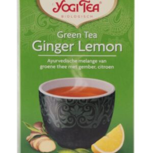 Yogi Tea Green Tea Ginger Lemon Bio pakje