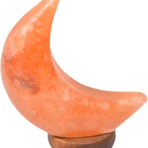 Zoutlamp Himalayazout - halve maan