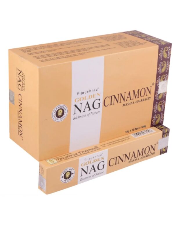 Vijayshree Golden Nag Cinnamon Wierook stokjes