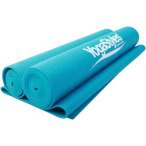 YogaStyles EKO PVC Travel Yogamat Turquoise