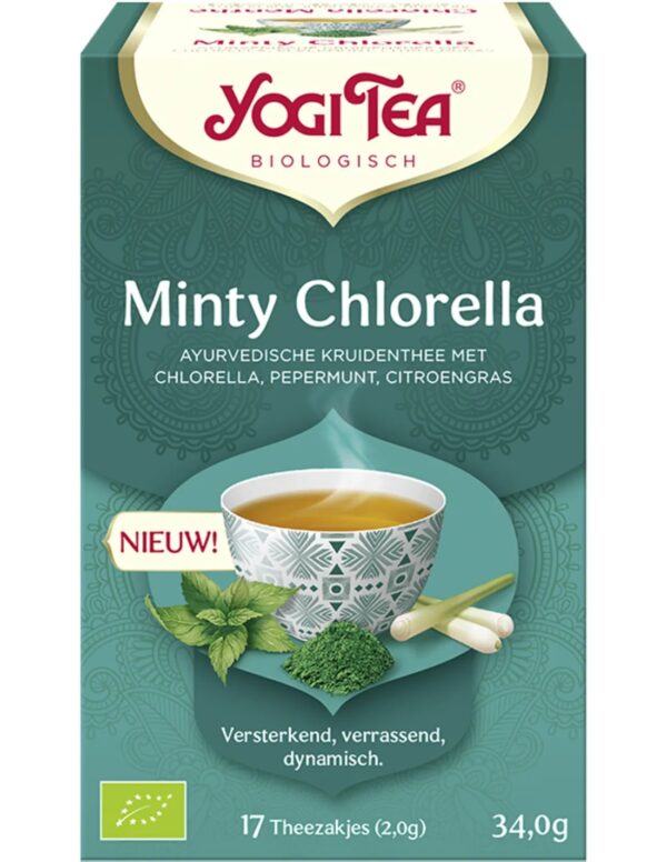 Yogi Tea Minty Chlorella (per 6)