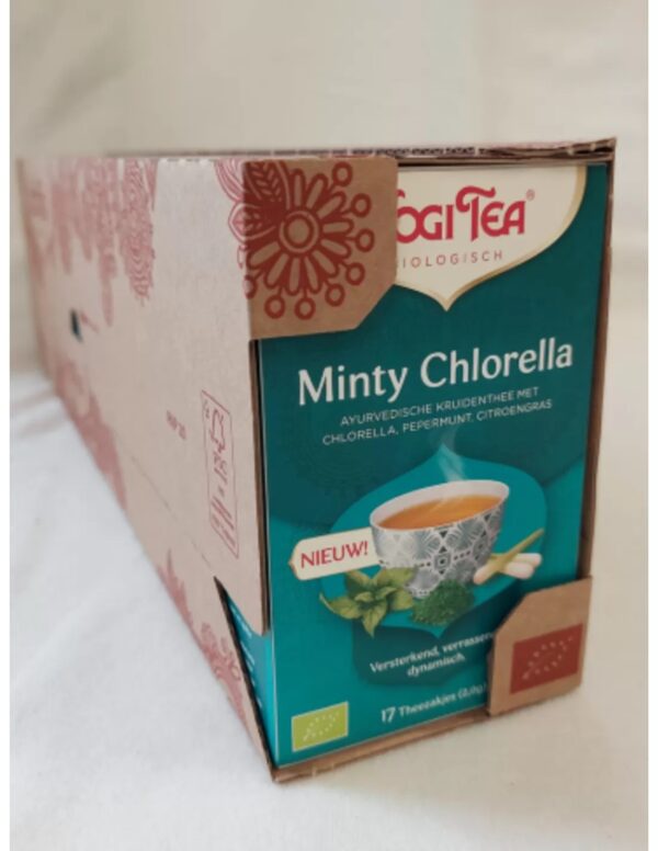 Yogi Tea Minty Chlorella (per 6) - Image 3