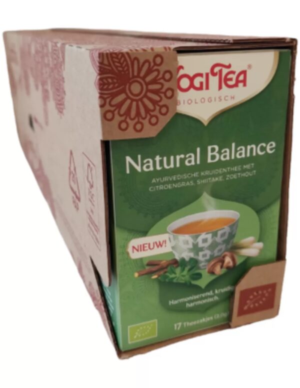 Yogi tea Natural Balance - tray: 6 stuks - Image 2