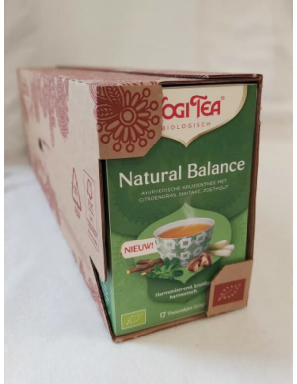 Yogi tea Natural Balance - tray: 6 stuks - Image 3