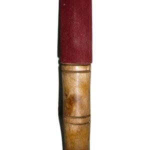 Aanslagstok rood klein 17 cm (nr3)