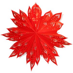 nr. 48 - Red Snowflake (zonder verlichtingsset)