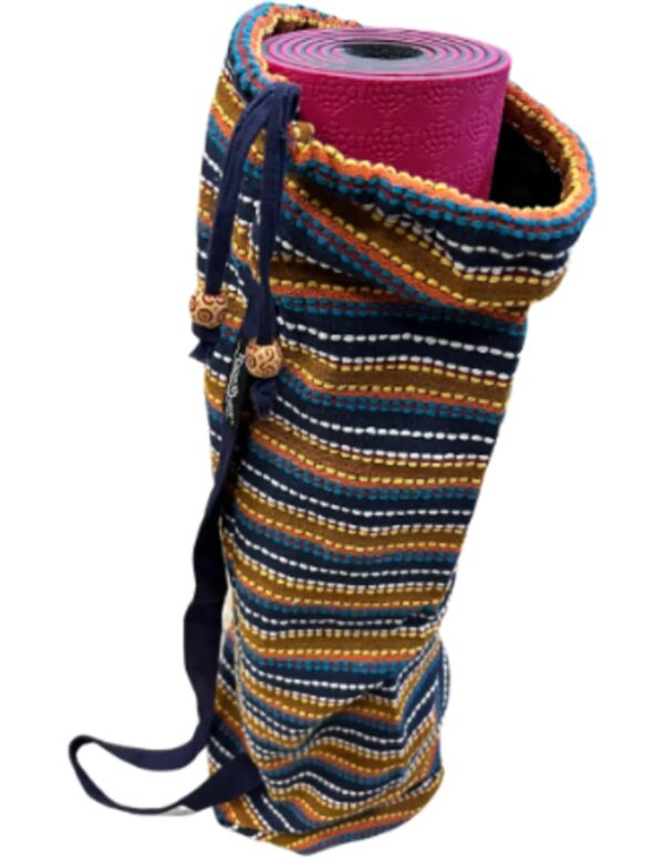 YogaStyles Yogamattas XL Donkerblauw - Image 5