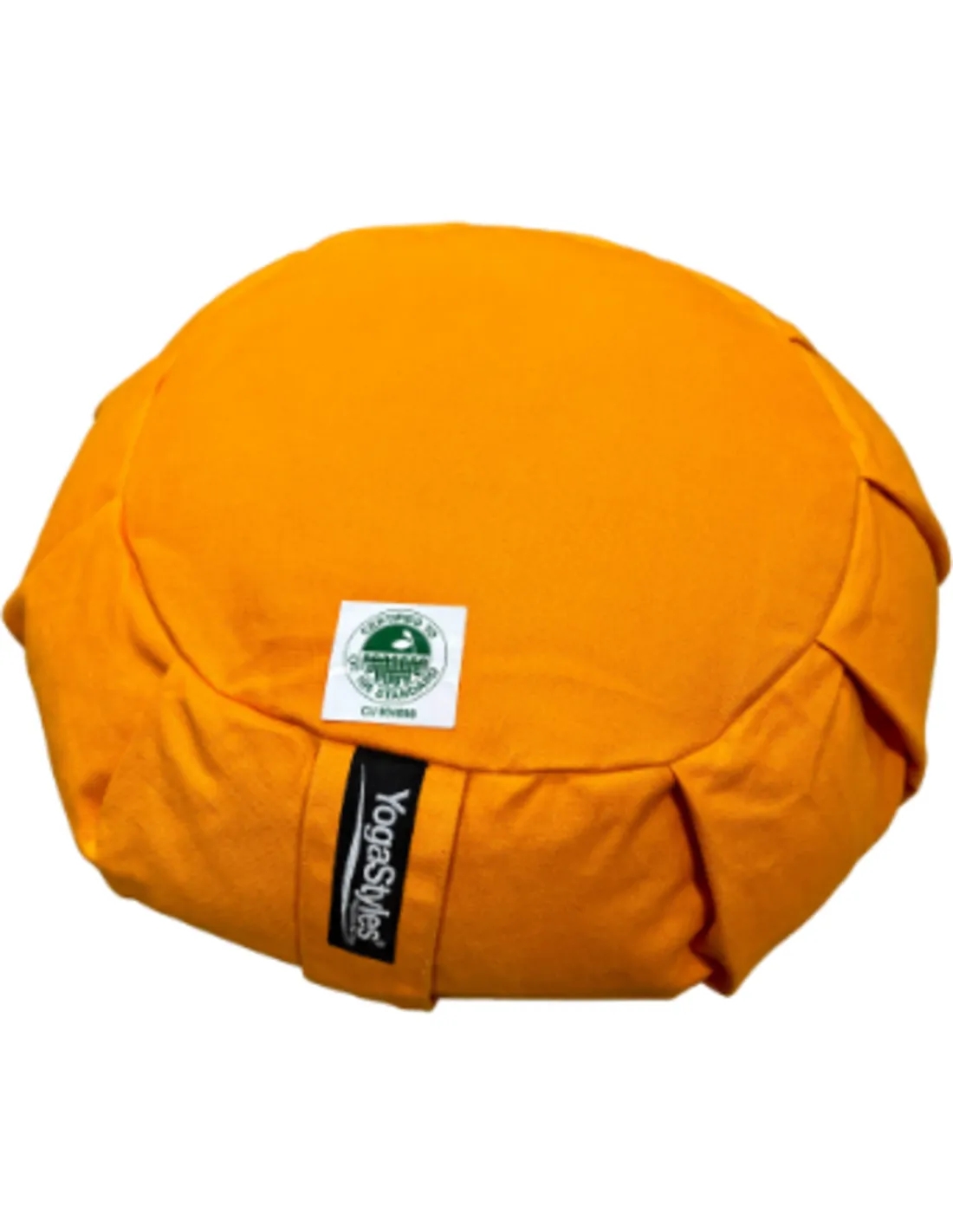 YogaStyles Meditatiekussen Organic Zafu Oranje - Image 3