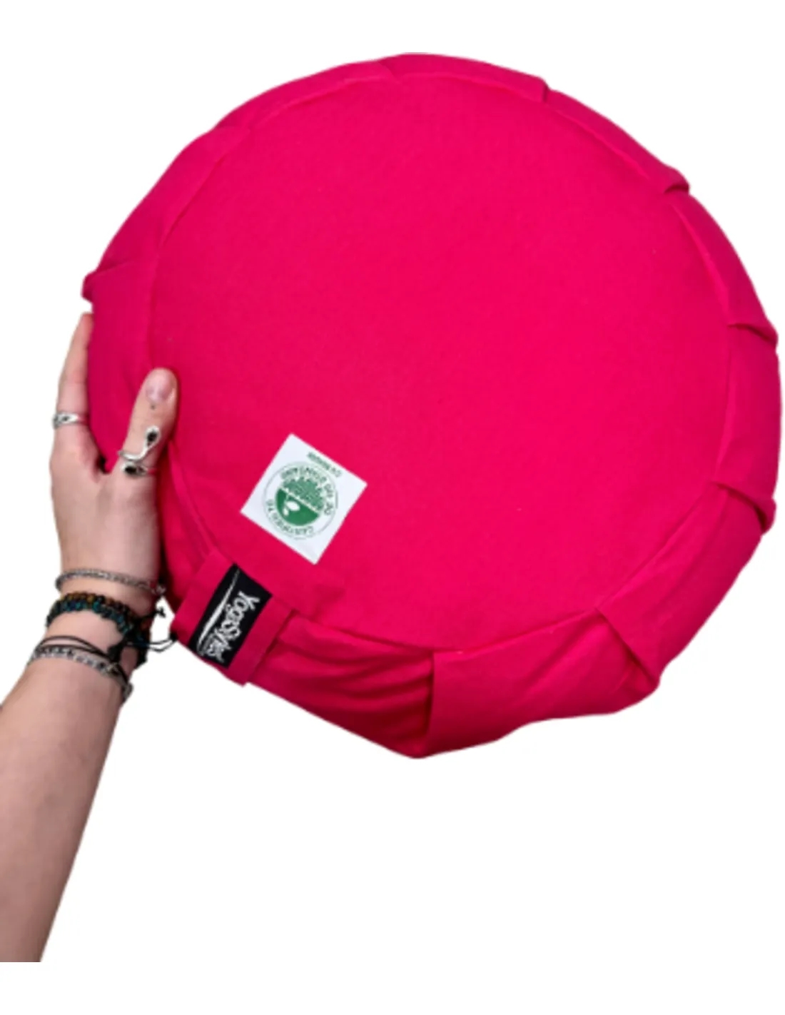 YogaStyles Meditatiekussen Organic Zafu Roze - Image 5